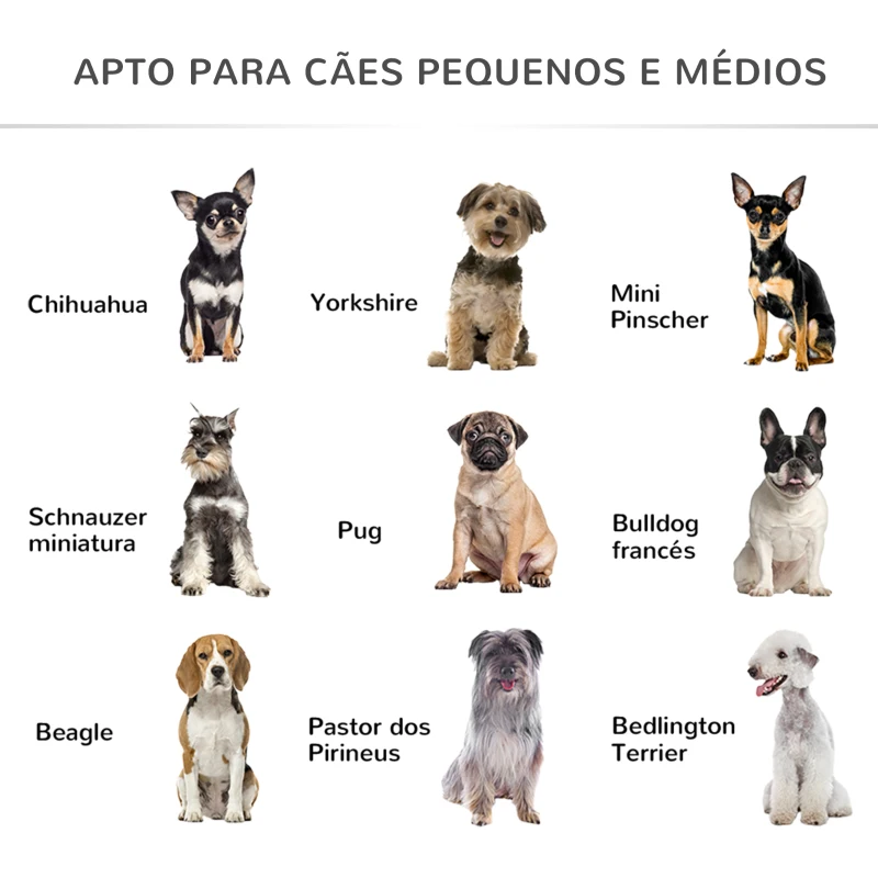 PawHut Cama Elevada para Cães Dobrável Cama para Animais de Estimação Pequenos e Médios com Tecido de Malha Respirável Estrutura de Aço para Interior e Exterior 92x56,5x19,5cm Preto