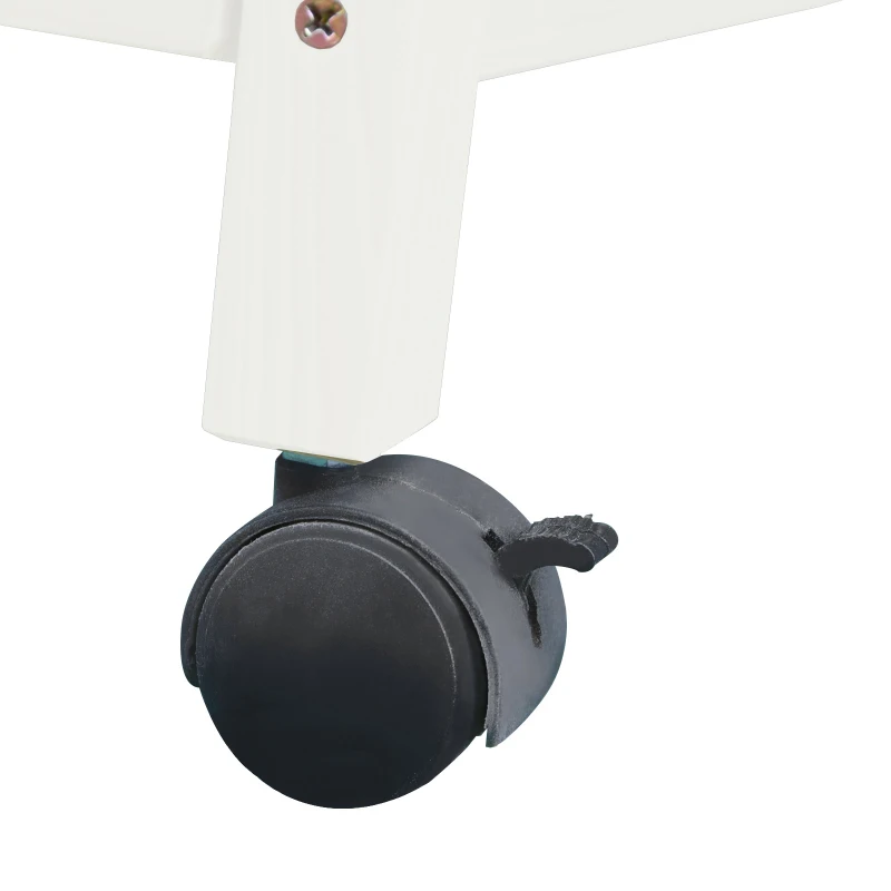 Klatka dla królika dwupiętrowa klatka dla królików na kółkach lite drewno kolor szary