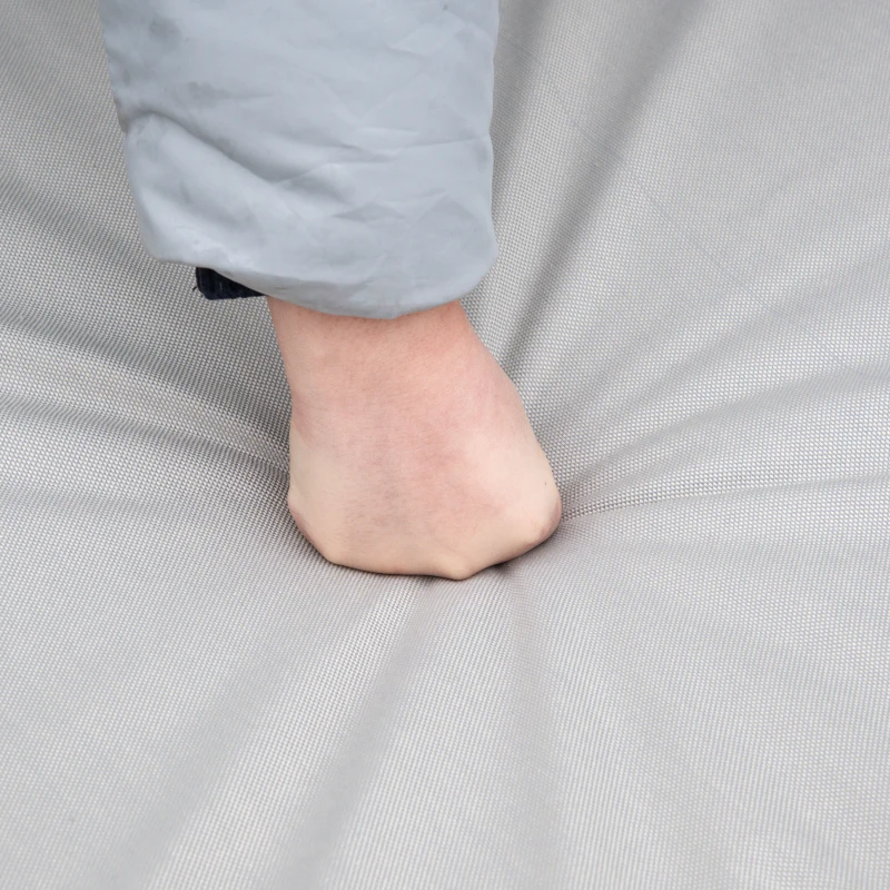 Outsunny Leżak ogrodowy Leżak z 3-stopniową regulacją Leżak rattanowy Meble ogrodowe Leżak Stal