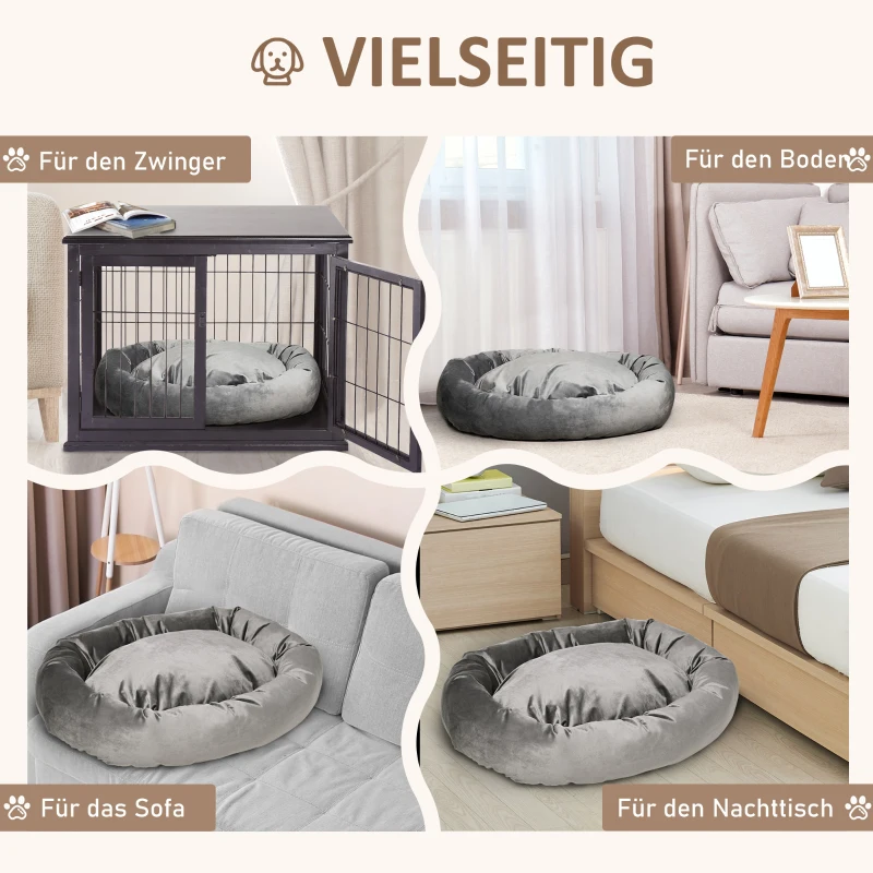 PawHut legowisko dla psa 81,5 cm x 58 cm x 18 cm