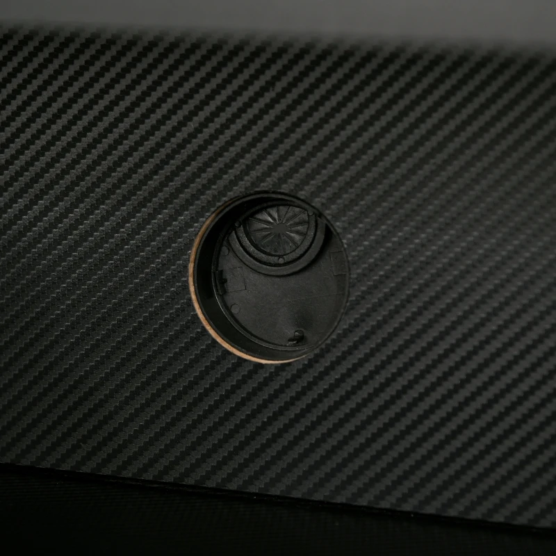 HOMCOM Racing Gaming Desk Carbon Fiber Style Computer Table with Elevated Monitor Shelf, Headphone Hook and Cup Holder, Black