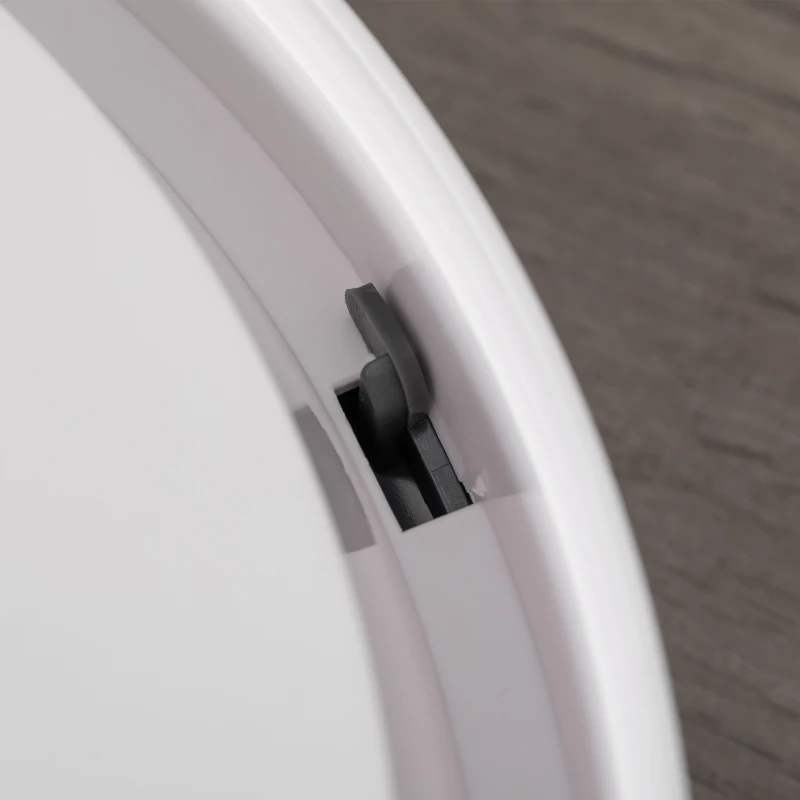 PawHut 6-komorowy automatyczny podajnik karmy 30,5 cm x 30,5 cm x 7,2 cm