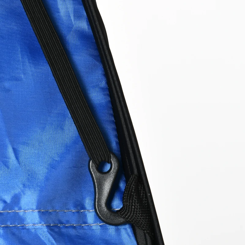 Outsunny namiot toaletowy typu pop-up 120 cm x 120 cm x 190 cm