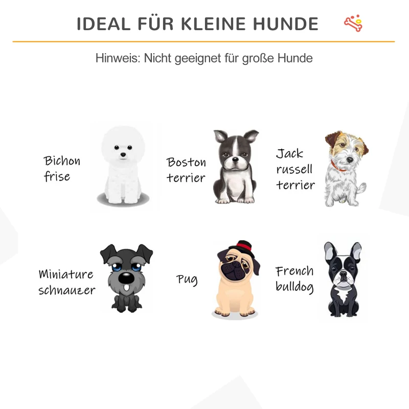 Bramka dla psa PawHut, 3-częściowa z dwiema nóżkami, stabilna, biała