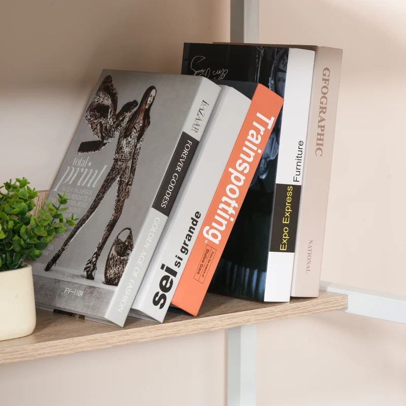 HOMCOM biurko industrialny design kolor czarny metal