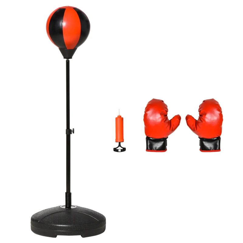 HOMCOM gruszka bokserska 40 cm x 40 cm x 120 cm