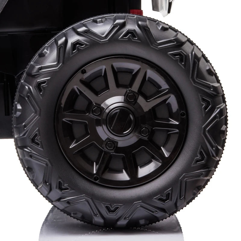 Masina Electrica pentru Copii de 3-8 Ani HOMCOM, Quad Electric Mini, Rosu si Negru(m-13)