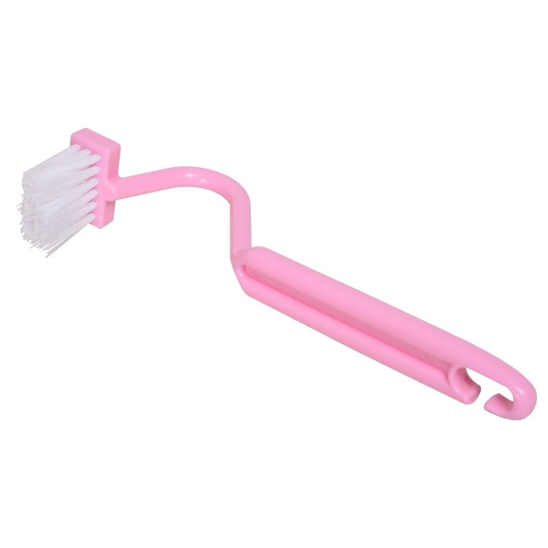 HOMCOM Kindertöpfchen, Kindertoilette, Baby WC mit abnehmbarer Schale, Toilettesitz in Nilpferd Optik, Baby Toilettentrainer  für 6-48 Monate, Plastik Rosa 40 x 30 x 23 cm
