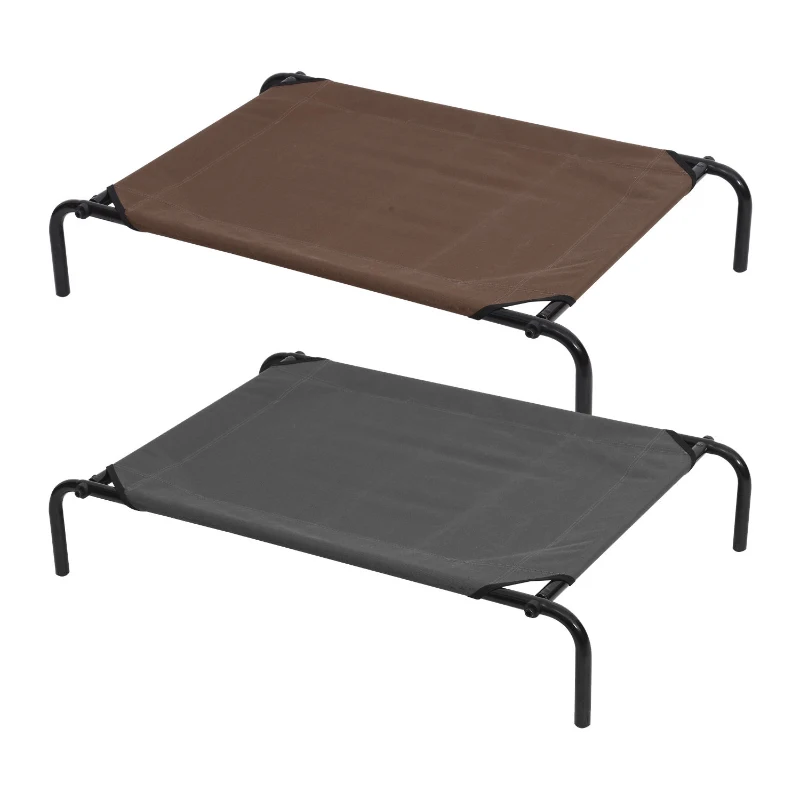 PawHut Hondenmand hondenbed kattenmand slaapplaats met hoes 130 x 80 x 20 cm bed