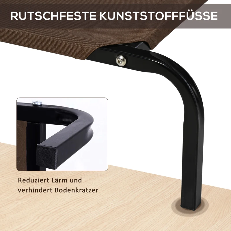 PawHut Hondenmand hondenbed kattenmand slaapplaats met hoes 130 x 80 x 20 cm bed