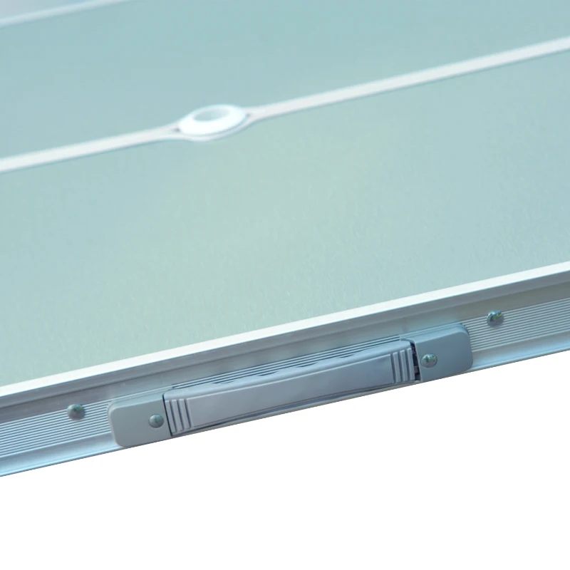 Outsunny 3 Pcs Portable Outdoor Picnic Table with Folding Bench Seats-Silver