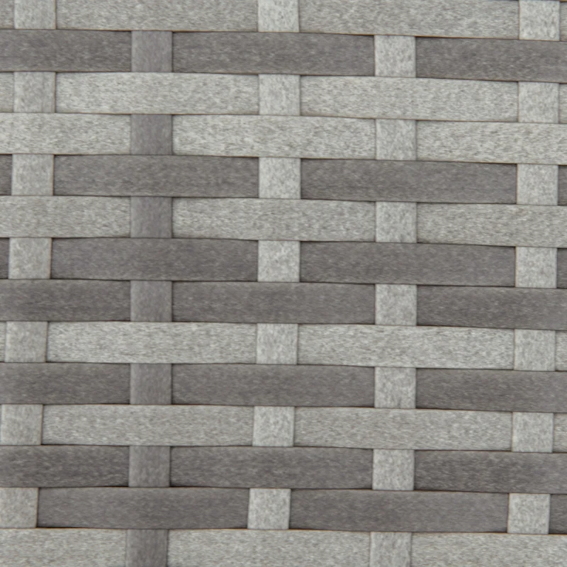 Outsunny PE Wicker Rattan Garden Coffee Table - Mixed Grey