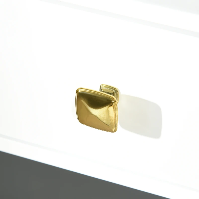 HOMCOM Dressing Table Set with LED Light, Round Mirror, Vanity Makeup Table with 2 Drawers and Cushioned Stool for Bedroom, White