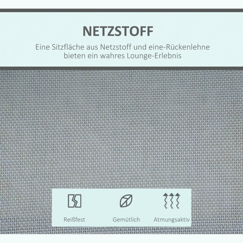 Outsunny huśtawka 3-osobowa z dachem 170 cm x 110 cm x 153 cm