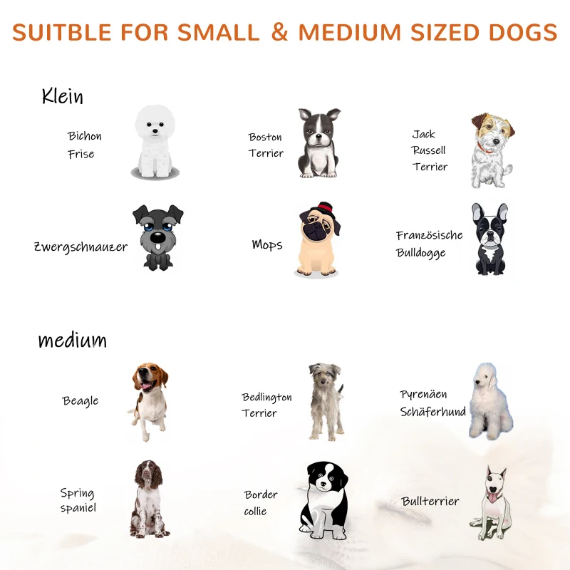 PawHut Absperrgitter für Hunde Schutzgitter Hundegitter mit Stützfüßen Treppengitter Hundeabsperrgitter Türschutzgitter für Kamin & Ofen, Kiefernholz Weiß 185 x 36 x 71 cm