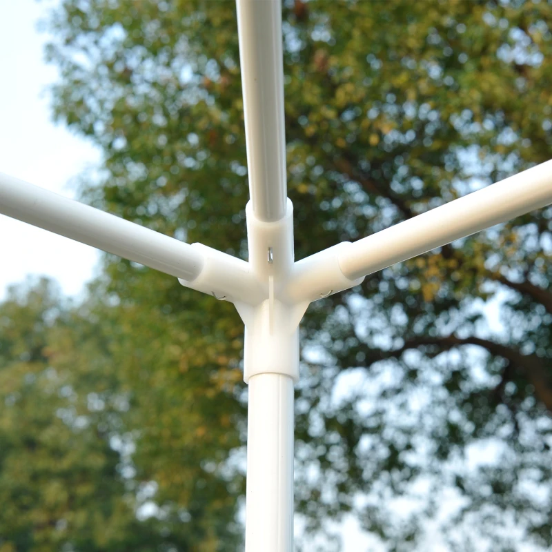 Pawilon Namiot Ogrodowy System Zatrzaskowy Plandeka PE Outsunny