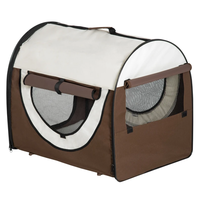 PawHut hondenbox inklapbare hondentransportbox dier 2 kleuren 5 maten
