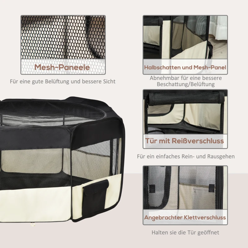 PawHut® Kojec Zagroda Wybieg dla Szczeniąt Zwierząt Oxford