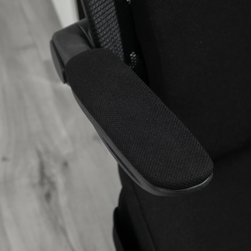 Vinsetto Office Chair 2-Point Massage Executive Ergonomic USB Power Mesh Design 360° Swivel with Lumbar Support, Black