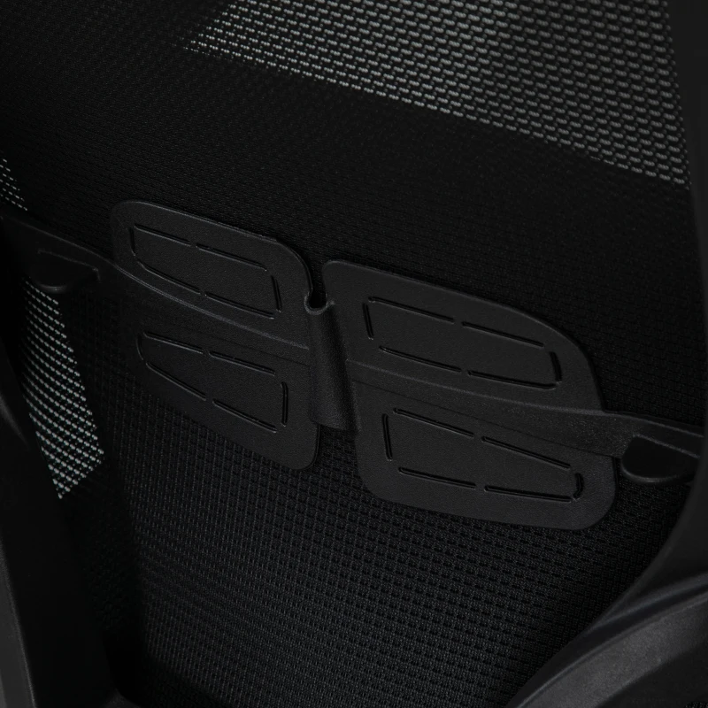 Vinsetto Office Chair 2-Point Massage Executive Ergonomic USB Power Mesh Design 360° Swivel with Lumbar Support, Black