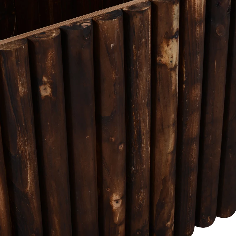 Outsunny DONICA DREWNIANA OGRODOWA SKRZYNIA 120x50 cm