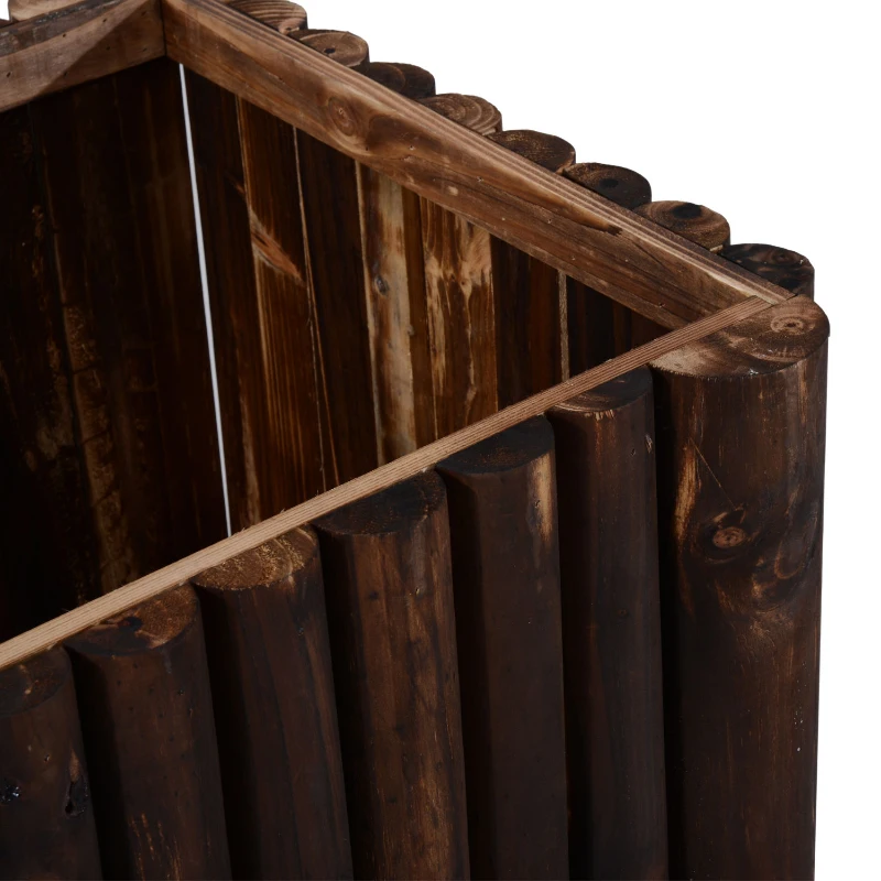 Outsunny DONICA DREWNIANA OGRODOWA SKRZYNIA 120x50 cm