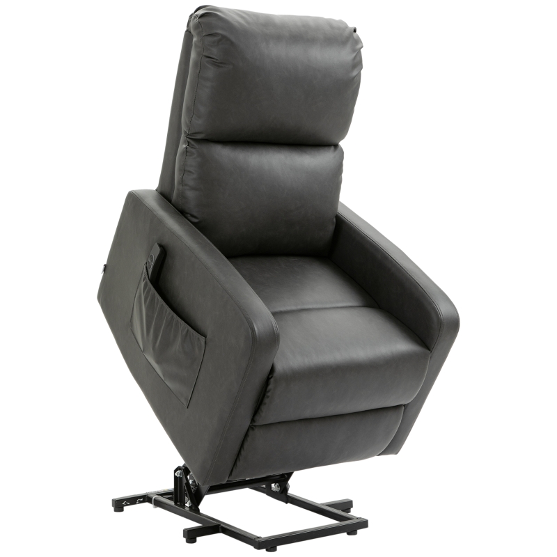 Riser and Recliner Chairs for the Elderly, PU Leather