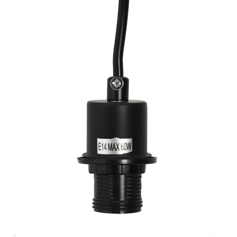 Lampa sufitowa Żyrandol z 3 wiszącymi łańcuchami i 3 oprawami żarówki E14