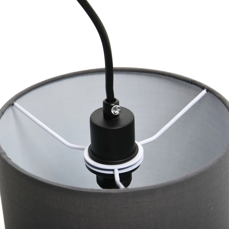 Lampa sufitowa Żyrandol z 3 wiszącymi łańcuchami i 3 oprawami żarówki E14