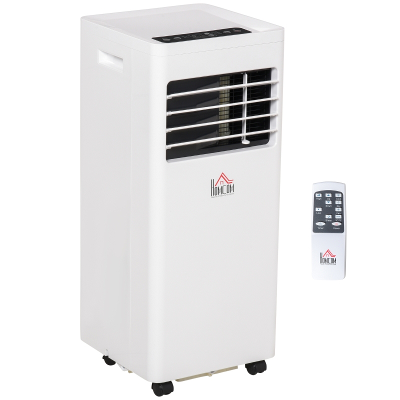 Climatiseur ventilateur déshumidificateur 3 en 1 - 8.000 BTU/h - blanc