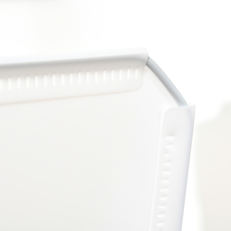 HOMCOM Modulair Opbergsysteem, Steekrek, Samenstelbaar uit 12 Kubussen 125 x 32 x 125 cm, Kunststof+Staal Zwart