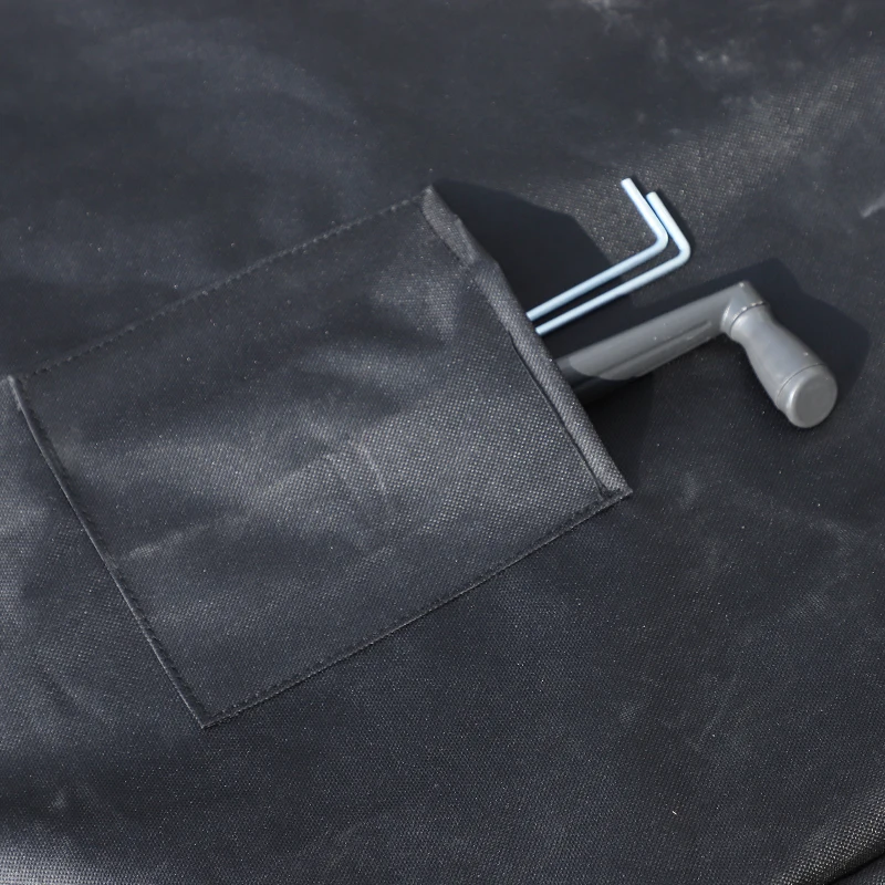 Beschermhoes voor parasol Ø 300 cm tuinparasol met ritssluiting