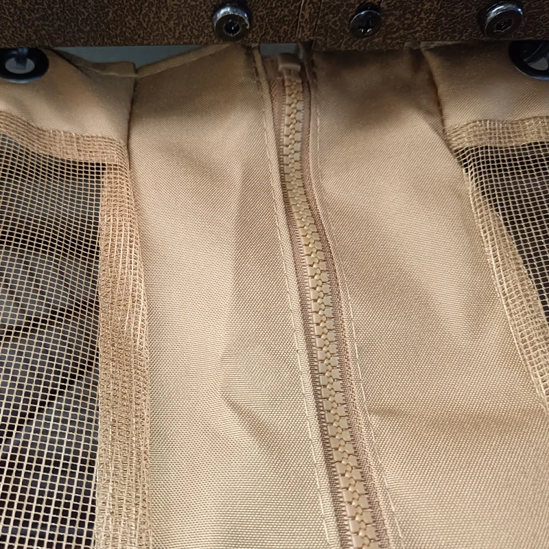 Outsunny Altana ogrodowa Pawilon Namiot imprezowy 4 x Podwójne ściany boczne jasnobrązowy