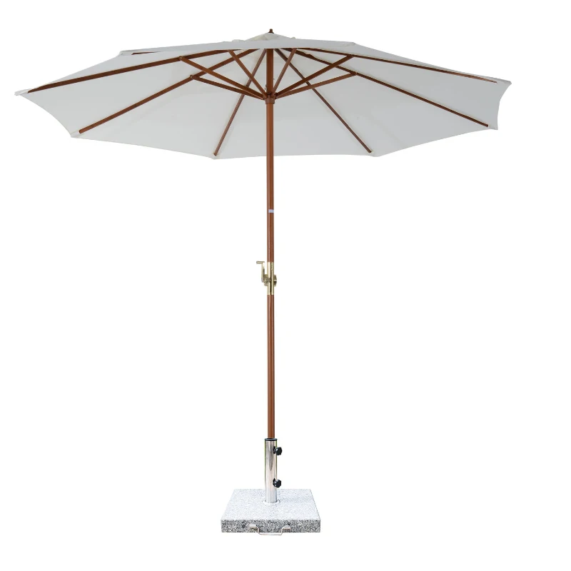 OUTSUNNY PODSTAWA PARASOLA OGRODOWEGO, STOJAK, MARMUROWA PODSTAWA