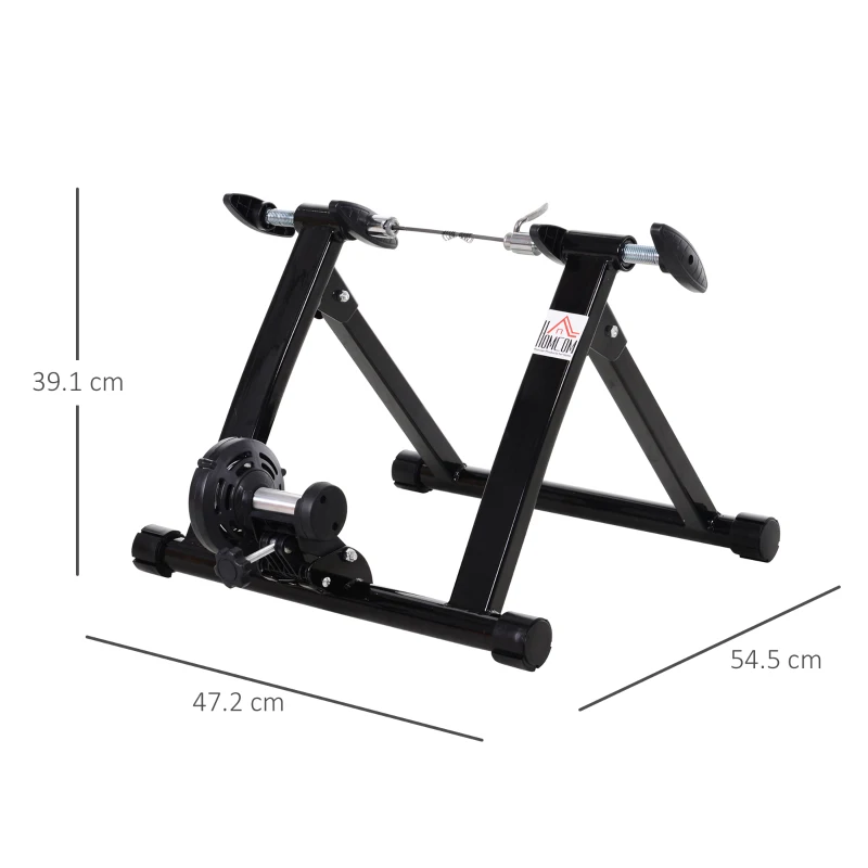 HOMCOM bicicleta pliabila home use, 54,5x47,2x39,1cm, negru
