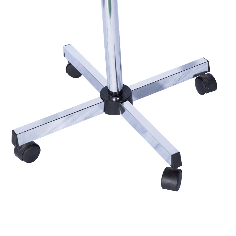 HOMCOM Professional Hair Dryer Adjustable Hooded Stand Up Hair Bonnet Dryer, Floor Standing Rolling Base with Wheels for Beauty Salon Equipment Home