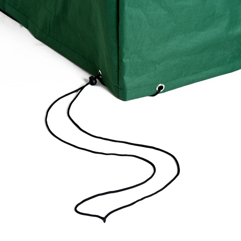 Outsunny Beschermhoes hoes voor tuinmeubelen 135 x135 x 75 cm Oxford