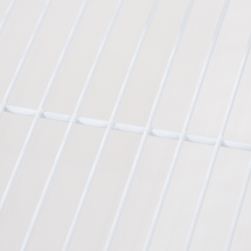 PawHut® Vogelhaus Vogelkäfig Vogelvoliere für Papagei Wellensittich Vogelbauer mit rollbarem Ständer Weiß 47,5 x 37 x 153 cm