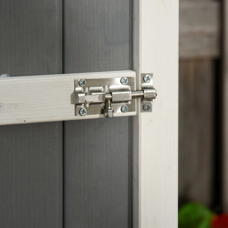 Szafka na urządzenia Outsunny 75 cm x 56 cm x 115 cm