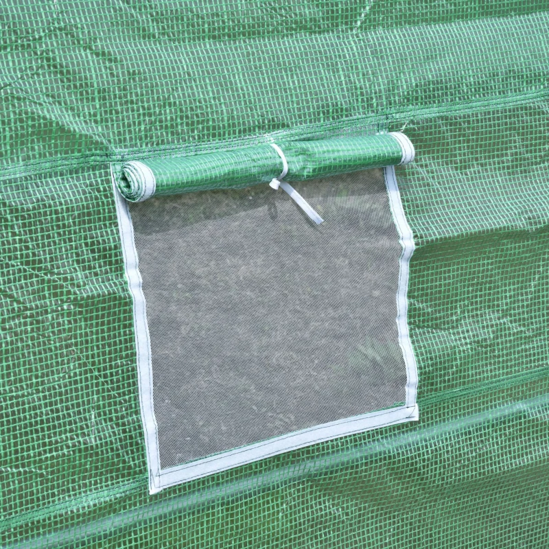 Outsunny SZKLARNIA TUNEL FOLIOWY 6x3x2 m