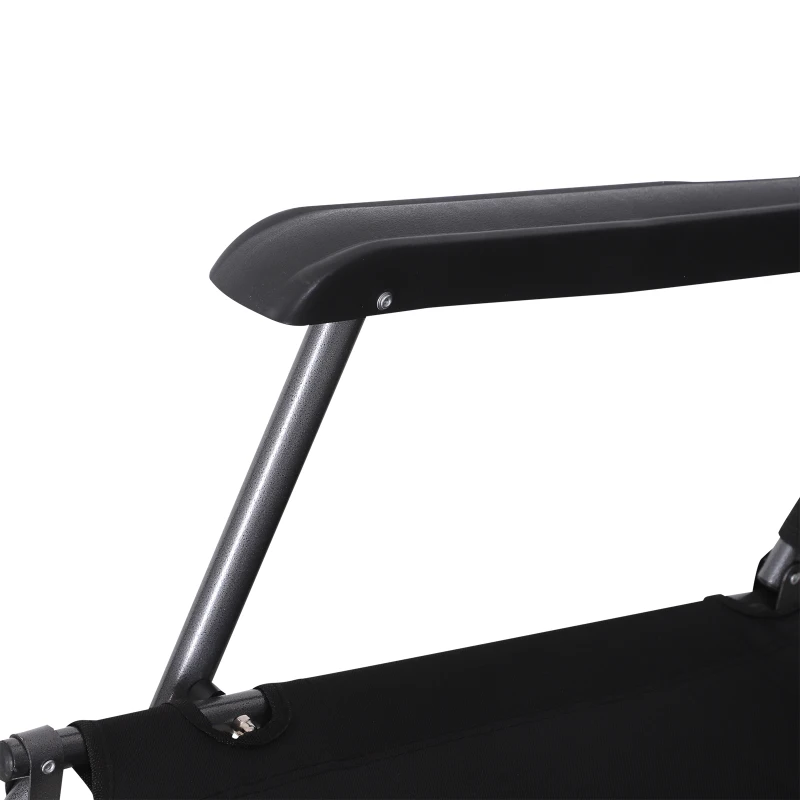 Outsunny ligstoel 118cm x 60cm x 80cm