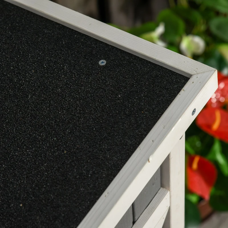 Szafka na urządzenia Outsunny 75 cm x 56 cm x 115 cm