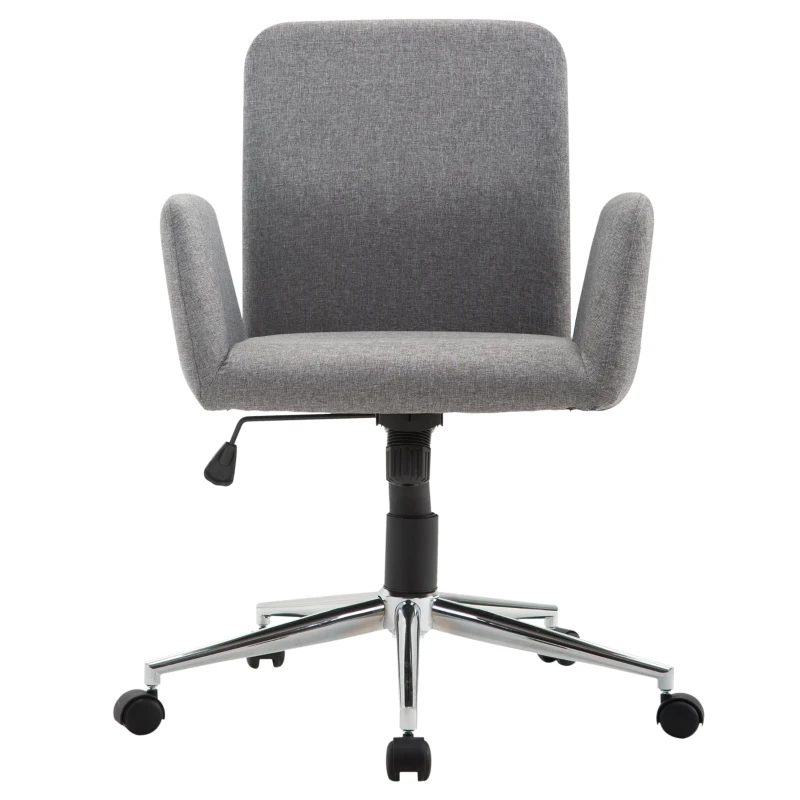 Vinsetto Swivel Office Chair Grey