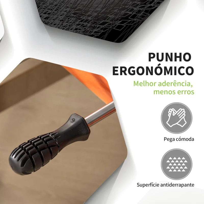 HOMCOM Matraquilho para Crianças acima de 7 Anos com 2 Bolas 8 Hastes 2 Marcadores de Pontos 22 Jogadores 118x104x69cm Multicor