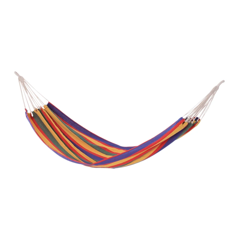 Outsunny® Hängematte Mehrpersonen 150kg Bunt 200x100cm