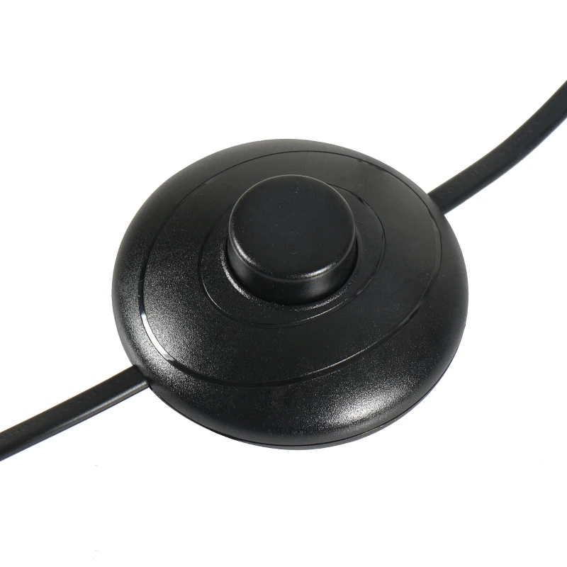 HOMCOM® Stehlampe Tripod Schlafzimmer Standleuchte Stehleuchte 40W Metall grau ∅48 x 156 cm