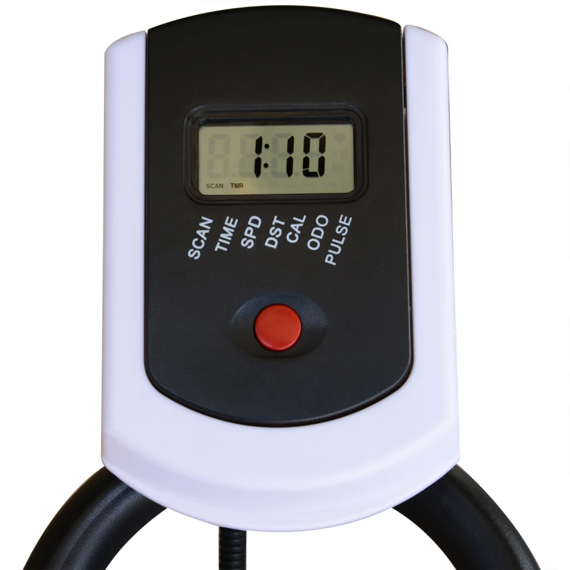 HOMCOM Heimtrainer Indoor-Cycle leiser Betrieb 103 x 48 x 115cm Stahl Schwarz