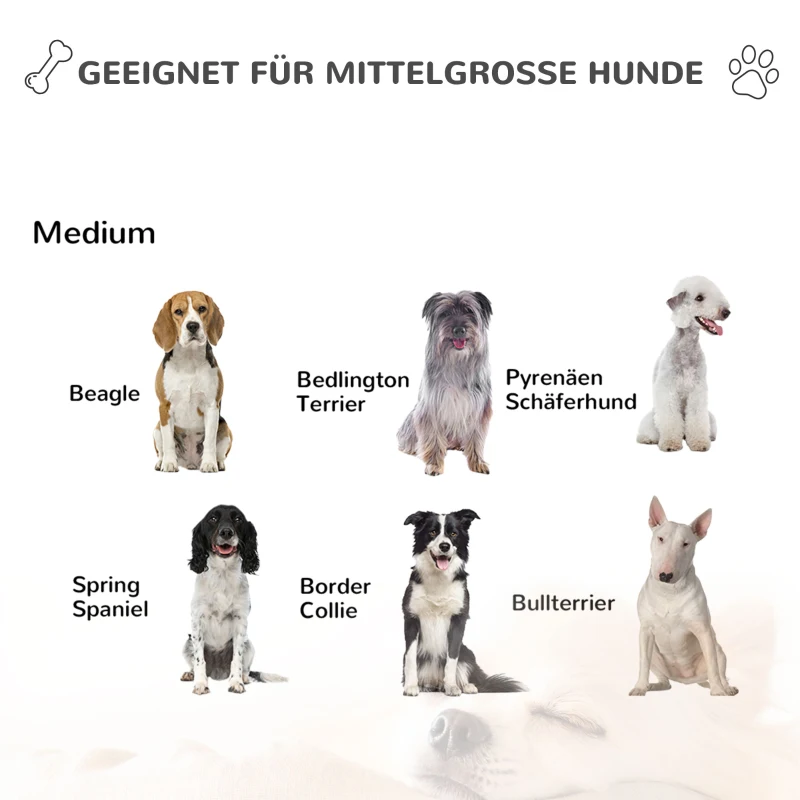 Buda dla psa PawHut z drewnem jodłowym i 2 miskami, Dach z papy asfaltowej, Odporna na warunki pogodowe, 130 x 93 x 92 cm