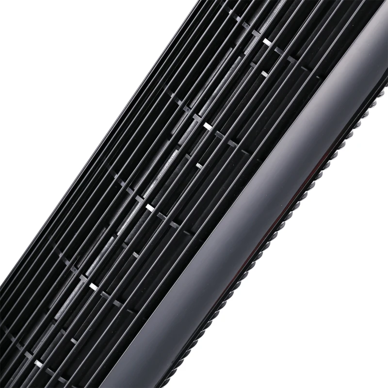 HOMCOM wentylator stojący wentylator kolumnowy 45 W, 3 poziomy wentylacji, ABS, czarny