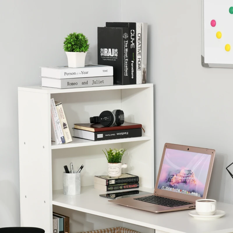 HOMCOM biurko z półką stolik komputerowy stół roboczy stolik na laptopa półka biurowa